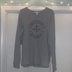 Graphic long sleeve tee